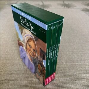 American Girl Felicity Book with Purple Dress Cover